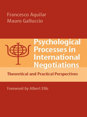 cover image of Psychological Processes in International Negotiations